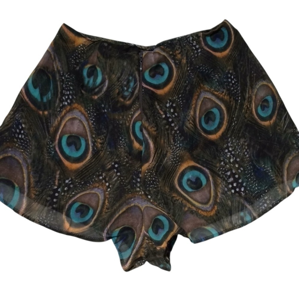 NWOT Boho Show me your MuMu Sawyer Short Feather Fans XS - Picture 6 of 8